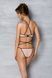 Комплект белья Passion CHIKA SET, S/M, cream, топ, трусики 107706 фото 7