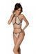 Комплект белья Passion CHIKA SET, S/M, cream, топ, трусики 107706 фото 1