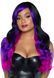 Leg Avenue Allure Multi Color Wig Black/Purple 106013 фото 1