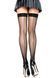 Панчохи-сітка зі швом Leg Avenue Backseam Thigh Highs Black, one size 105882 фото 1