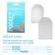 Мастурбатор TENGA Pocket Wave Line 103487 фото 1