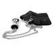 Наручники с металлической анальной пробкой Art of Sex Handcuffs with Metal Anal Plug size M Black 104217 фото 2