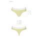 Спортивные трусики-стринги Passion PS007 PANTIES yellow, size L 102254 фото 5