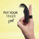 Вібратор на палець FeelzToys Magic Finger Vibrator Black 102321 фото 3