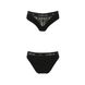 Трусики з широкою гумкою і мереживом Passion PS001 PANTIES L, black 102154 фото 5