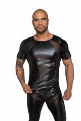 Футболка с мокрым эффектом Noir Handmade H056 Men's T-shirt made of powerwetlook, 3XL 108086 фото