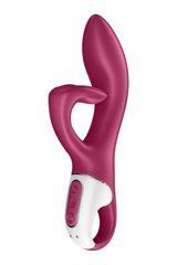 Вібратор-кролик із потрійним відростком Satisfyer Embrace me Berry, 2 мотори, діаметр 3,6 см 104267 фото