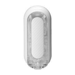 Мастурбатор Tenga Flip Zero Gravity White, змінна інтенсивність стимуляції, розкладний 104218 фото