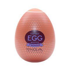 Мастурбатор-яйце Tenga Egg Misty II, щільний TPE, пробник лубриканту 5 мл 107820 фото