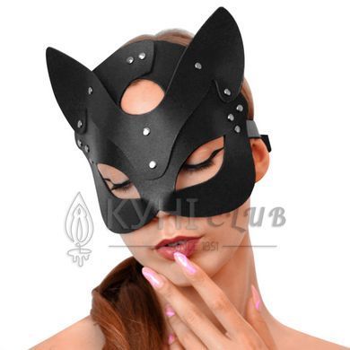 Маска Кішечки Art of Sex - Cat Mask, Чорний 105463 фото