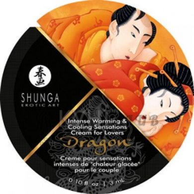 Пробник стимулювального крема для пар Shunga SHUNGA Dragon Cream (3 мл) 107764 фото