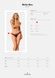 Сетчатые трусики под омбре Obsessive Bella Rou panties XL/2XL 105832 фото 7