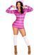 Комбинезон-костюм кошечки Leg Avenue Comfy Cheshire M, с капюшоном 107242 фото 4