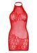 Сукня-сітка зі стразами Leg Avenue Rhinestone halter mini dress Red, відкрита спина, one size 105972 фото 11
