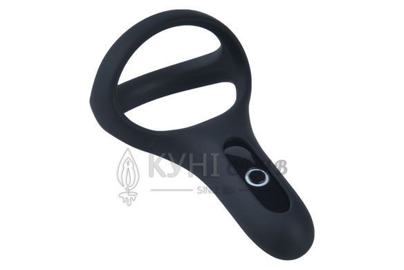 Подвійне ерекційне кільце Magic Motion Fun Town Rise Black, керування зі смартфона 103643 фото