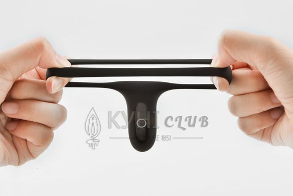 Подвійне ерекційне кільце Magic Motion Fun Town Rise Black, керування зі смартфона 103643 фото