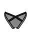 Мереживні трусики із заниженою талією Obsessive Estiqua panties XS/S, black 105683 фото 6