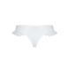 Трусики в горошек, с рюшами и шнуровкой Fatin Thong white L/XL - Passion 102929 фото 6