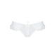Трусики в горошек, с рюшами и шнуровкой Fatin Thong white L/XL - Passion 102929 фото 5