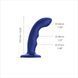 Насадка для страпона з подвійною точковою пульсацією Strap-On-Me TAPPING DILDO WAVE &ndash; NIGHT BLUE, М 107636 фото 2