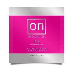 Пробник возбуждающего геля Sensuva - ON for Her Arousal Gel Ice (4 мл) 101683 фото