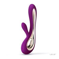 Вібратор-кролик LELO Soraya 2 Deep Rose, 12 режимів вібрації, до 4 годин роботи 106077 фото