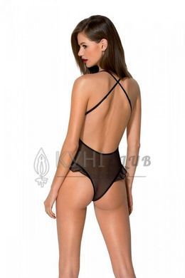 Еротичне боді Passion DOLLY BODY, L/XL, black, з відкритими чашками 107708 фото