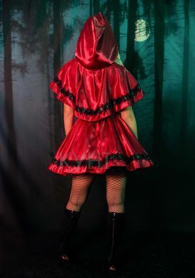 Еротичний костюм Червоної шапочки Leg Avenue Gothic Red Riding Hood S, сукня, накидка 107142 фото