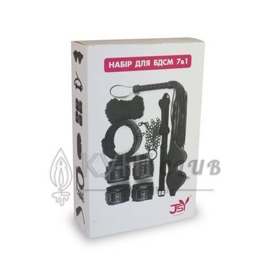Набір для БДСМ 7в1 LY1003 Black 102836 фото