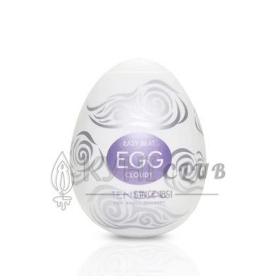 Мастурбатор-яйце Tenga Egg Cloudy (хмарний) 100521 фото