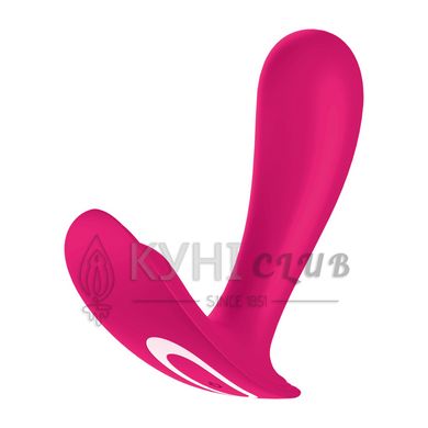 Смарт-вібратор у трусики Satisfyer Top Secret Pink вагінально-кліторальний, 2 мотори 105749 фото