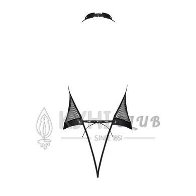Боді-халтер з відкритим доступом Passion MOONLIGHT BODY XXL/XXXL black 106320 фото