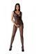 Бодістокінг з крилами Passion BS098 One Size, black, середня сітка, відкритий доступ 106952 фото 1