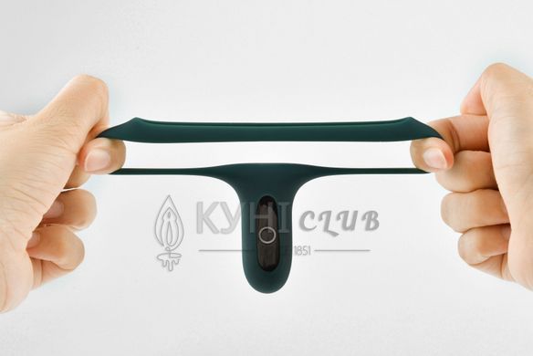 Подвійне ерекційне кільце Magic Motion Fun Town Rise Turquoise, керування зі смартфона 103644 фото