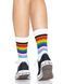 Носки женские в полоску Leg Avenue Pride crew socks Rainbow, 37&ndash;43 размер 106572 фото 4