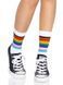 Носки женские в полоску Leg Avenue Pride crew socks Rainbow, 37&ndash;43 размер 106572 фото 3