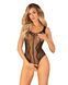 Эротическое боди с доступом Obsessive B335 crotchless teddy S/M/L 107798 фото 1