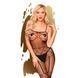 Бодистокинг с чулками и геометрическим рисунком Penthouse - Firecracker Black S/L 103188 фото 4