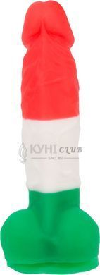 Цветной фаллоимитатор ADDICTION - LEONARDO - 7" - 3 COLOURS, 17,8 см, силикон 102413 фото
