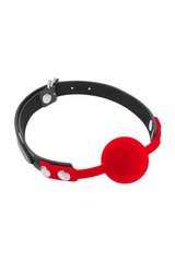 Класичний кляп з силіконовую кулькою Fetish Tentation Silicone Gag Ball 103806 фото