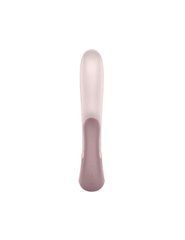 Смарт вібратор-кролик із підігрівом Satisfyer Heat Wave Mauve 104059 фото