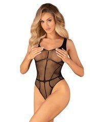 Еротичне боді з доступом Obsessive B336 crotchless teddy S/M/L 107766 фото