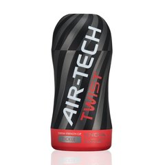 Мастурбатор Tenga Air-Tech TWIST Tickle Red зі змінною тугістю обхвату, ефект глибокого мінету 108926 фото