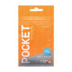Мастурбатор TENGA Pocket Hexa-Brick 103490 фото