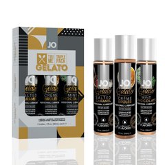 Набор System JO Tri-Me Triple Pack - Gelato (3 х 30 мл) три разных вкуса серии Джелато 100649 фото