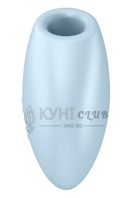 Вакуумний стимулятор-серце з вібрацією Satisfyer Cutie Heart Blue 104269 фото