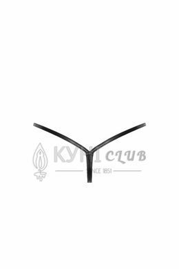 Трусики-стрінги Noir Handmade P012 Wild, XL, під латекс, крокодиловий принт, застібки з боків 108340 фото