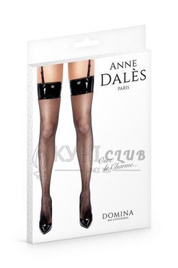 Панчохи сітка з вініловим верхом Anne De Ales Domina T1 102068 фото