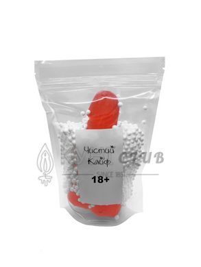 Крафтовое мыло-член с присоской Чистый Кайф Red size M натуральное 100724 фото