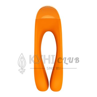 Вібратор на палець Satisfyer Candy Cane Orange 102513 фото